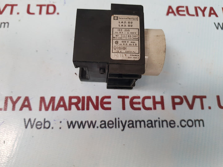 Telemecanique la2-d2/la3-d2 relay timer