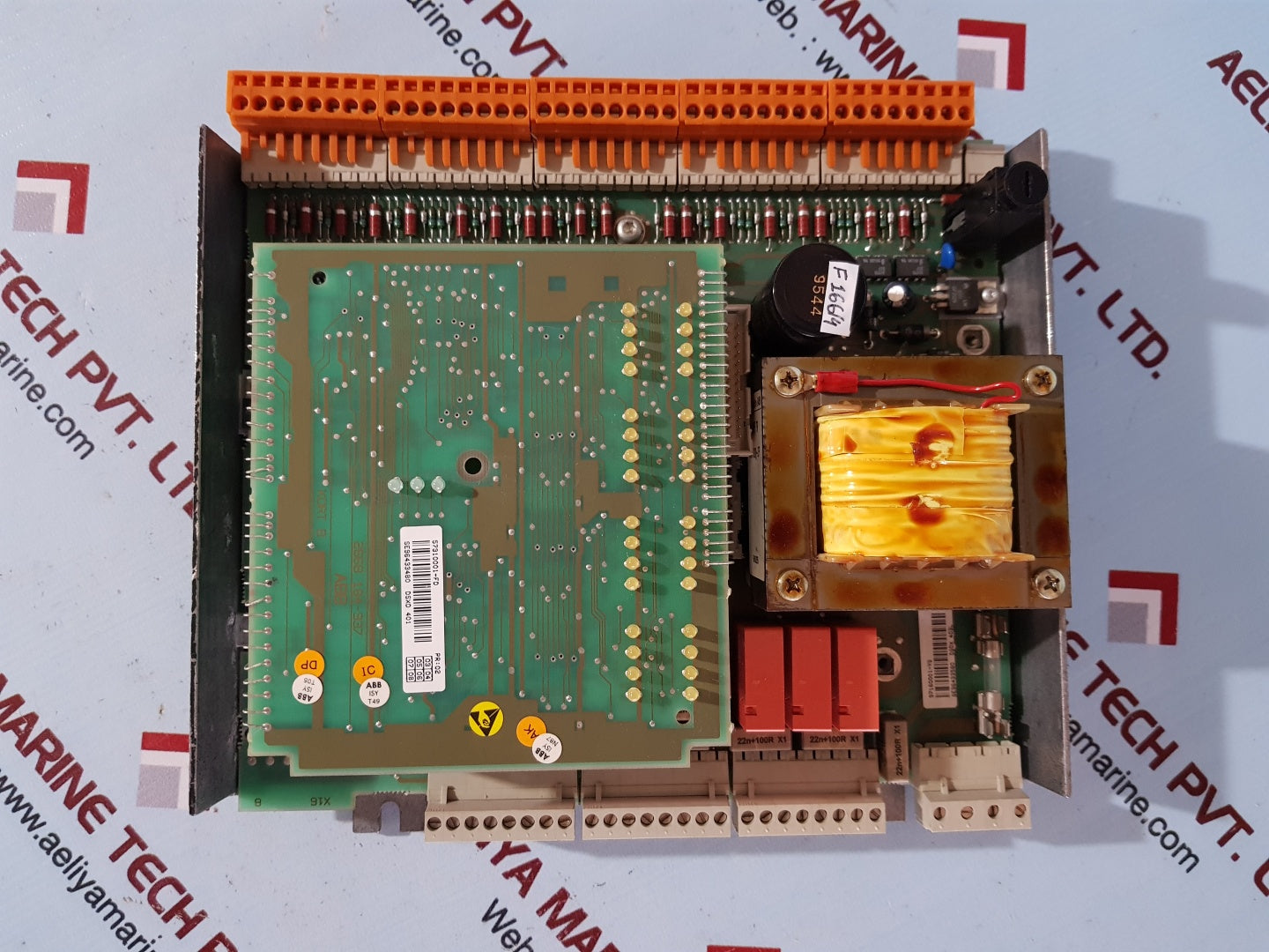 Abb dsdx 451l remote in/out expantion unit 5716075-ah