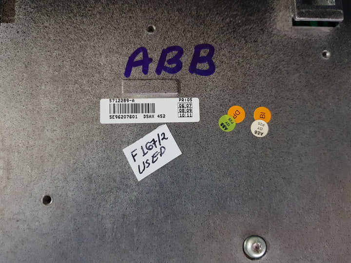 Abb dsax 452 remote in/out basic unit 5712289-a
