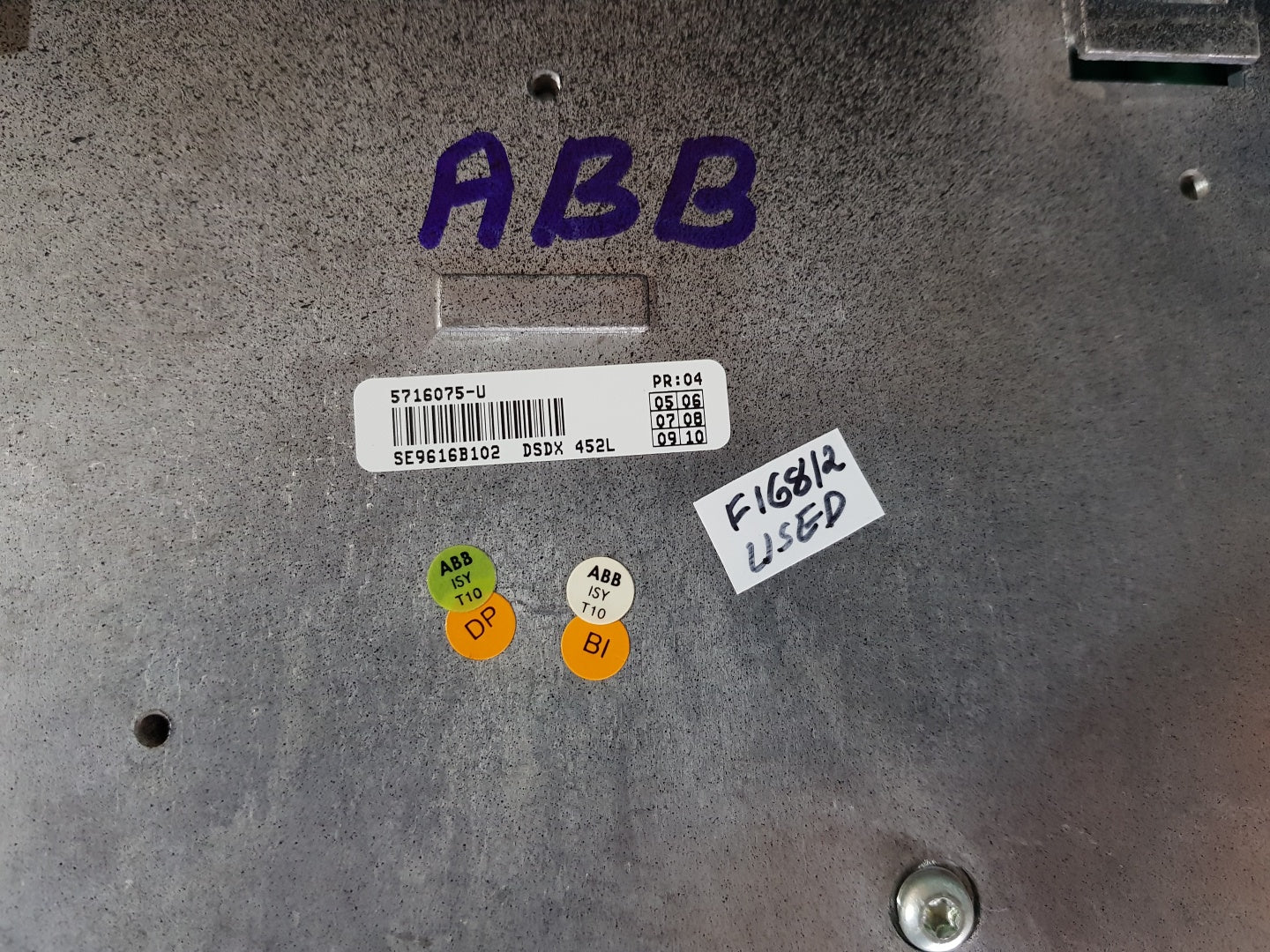 Abb dsdx 452l remote in/out basic unit 5716075-u