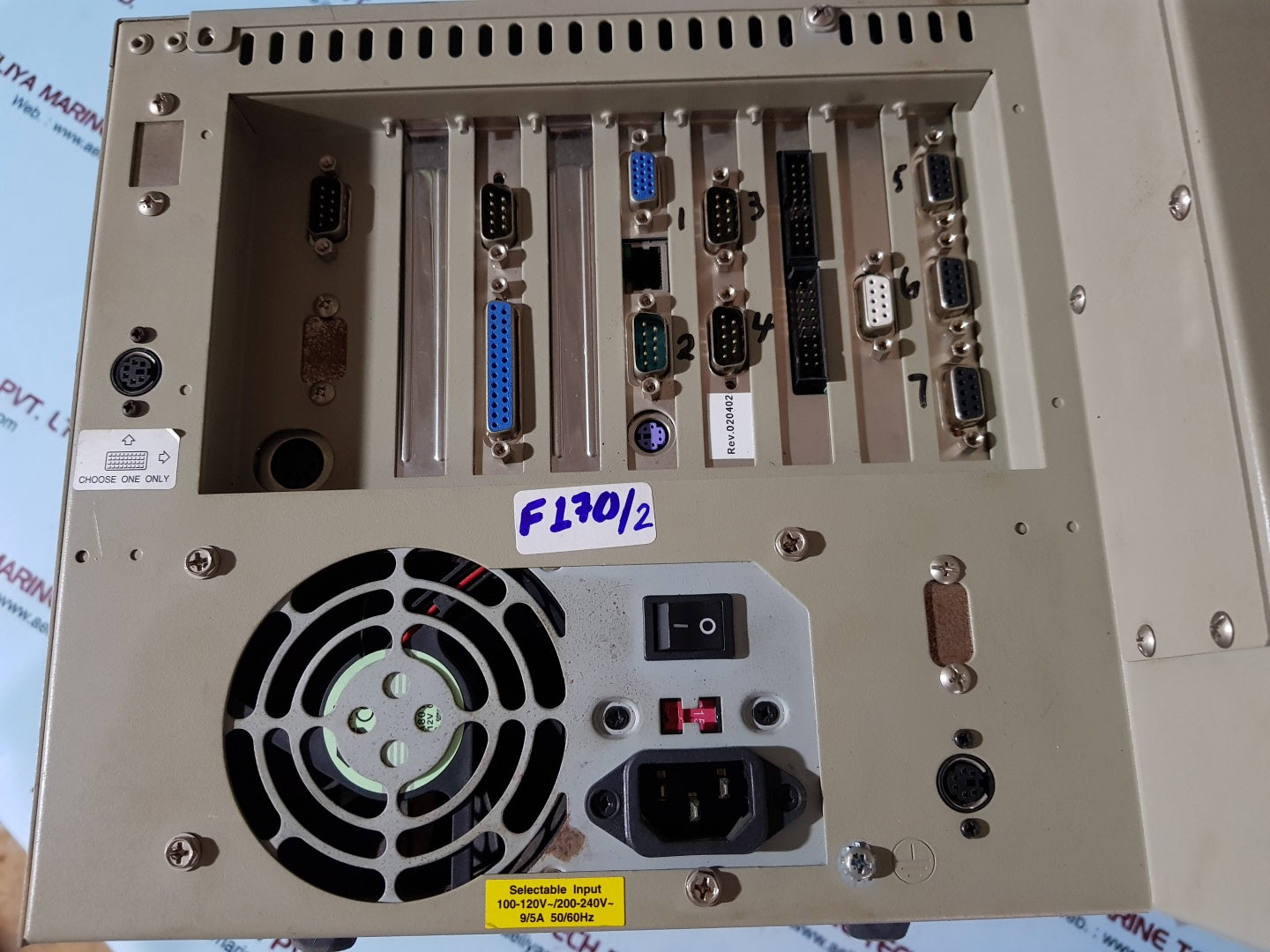 Advantech aws-8420t workstation operator interface