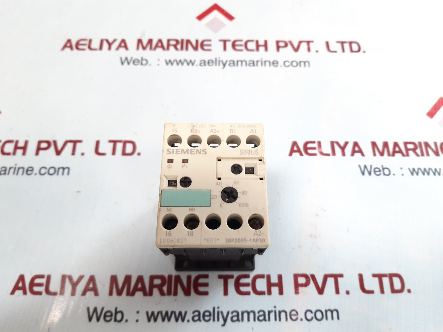 Siemens 3rp2005-1ap30 ac 200-240v time relay