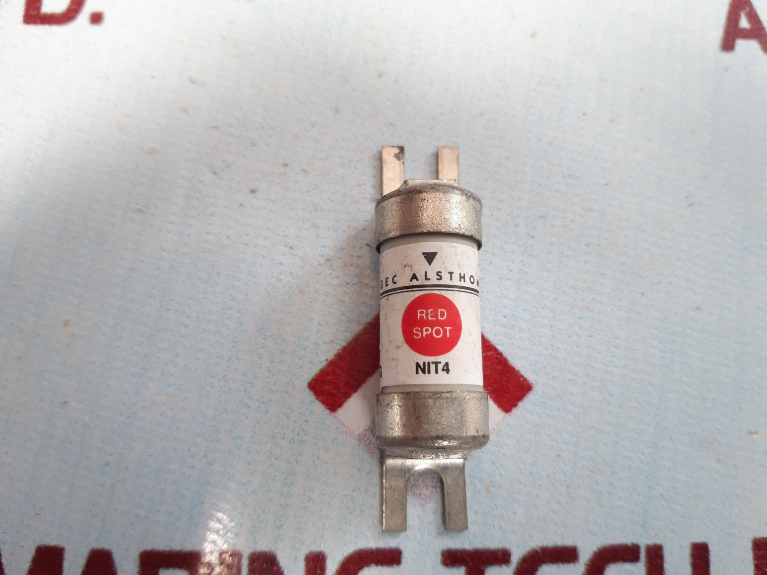 Gec alsthom red spot nit4 fuse