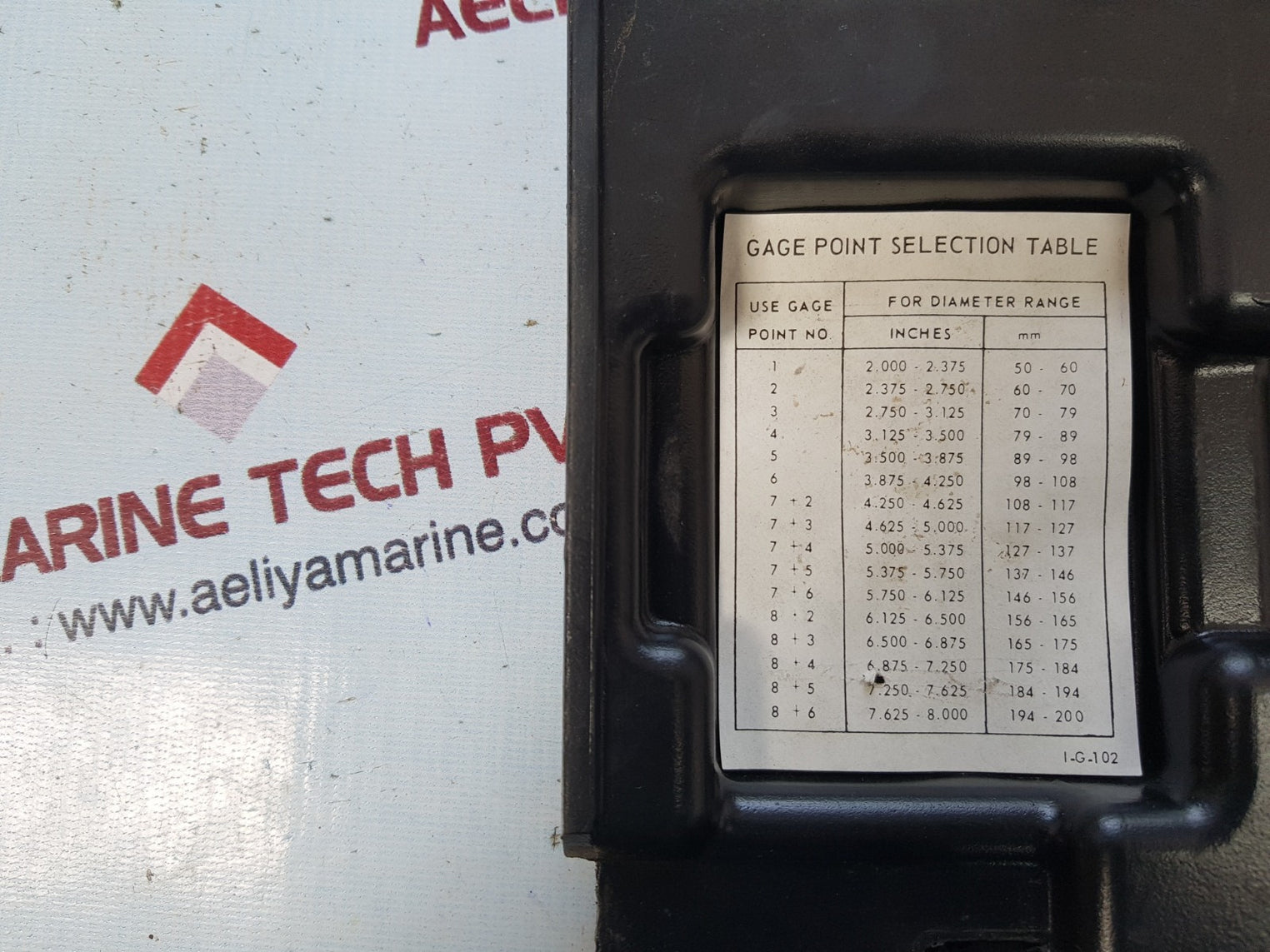 Sunnen .0005 dial bore gauge