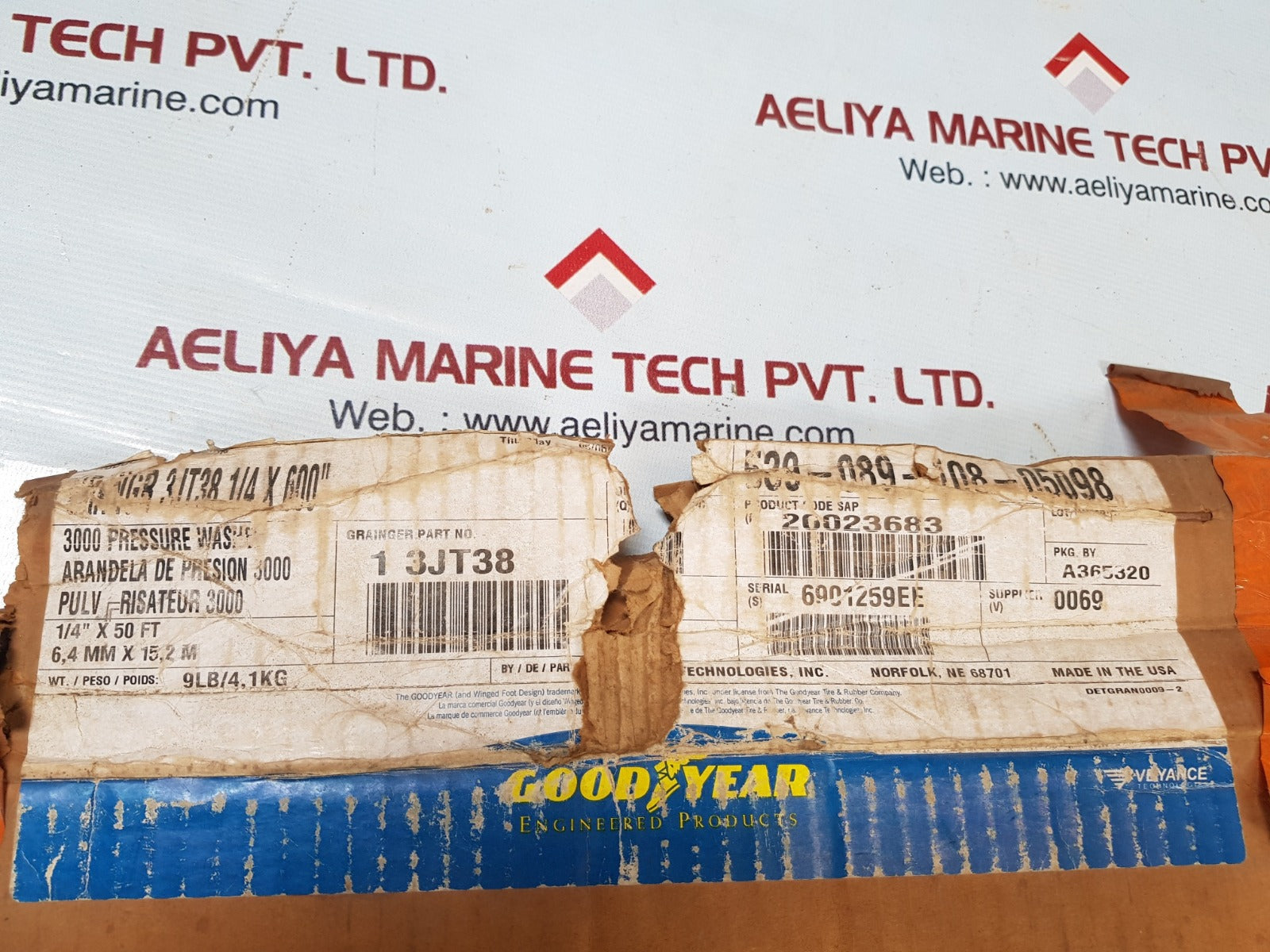 Good year 3000psi pressure washer 539-089-108-05098
