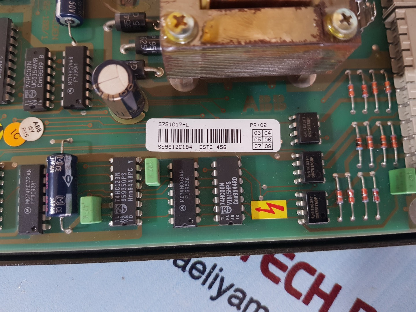 Abb dstc 456 muliplexer unit 5751017-l