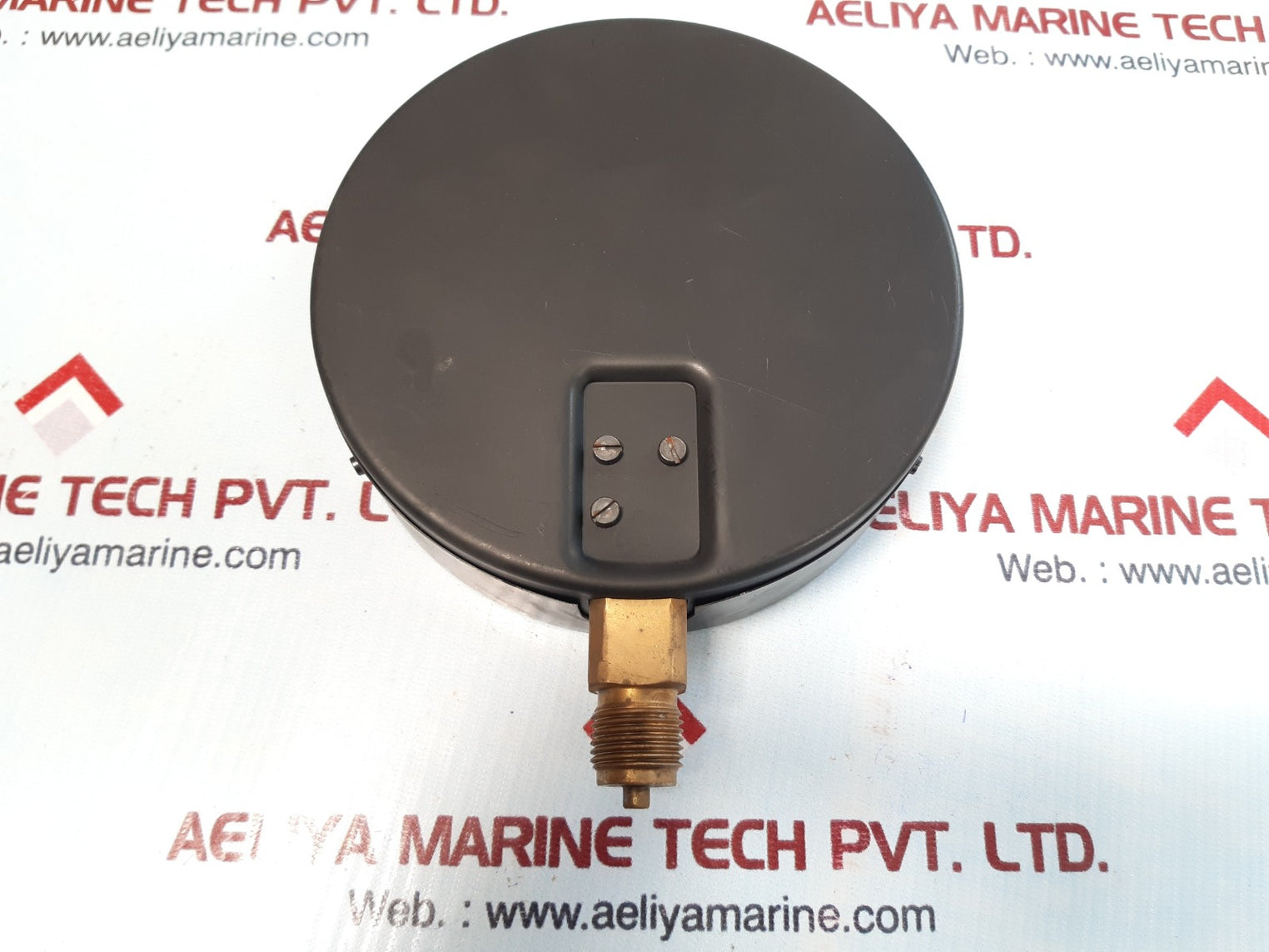 C.wilh.stein sohn kl.0,6 manometer pressure clock