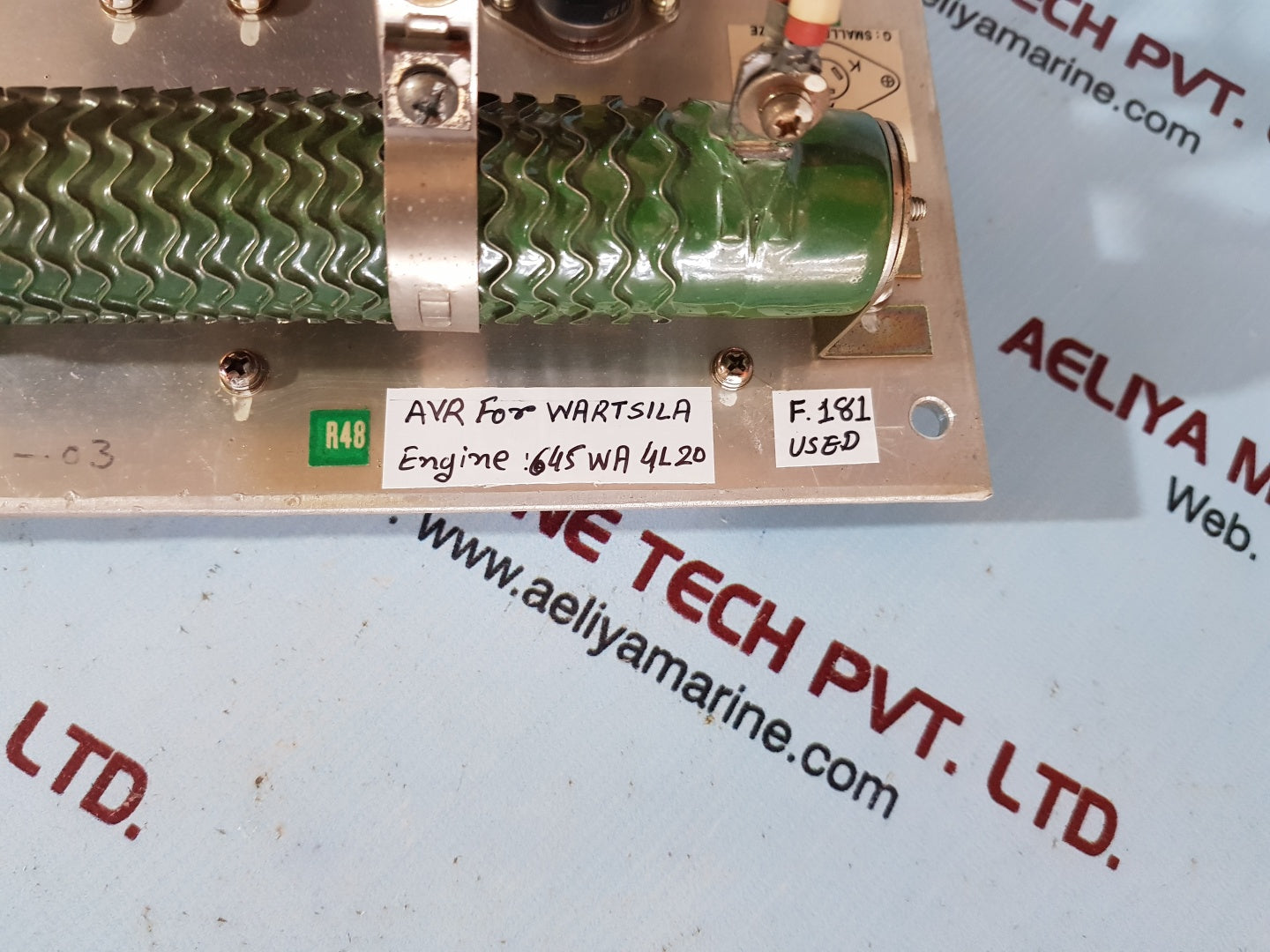 Avr for wartsila engine 645wa 4l20