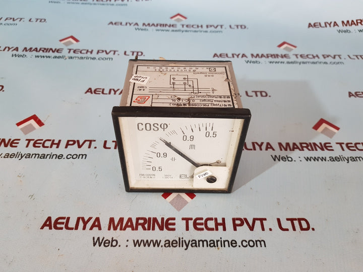 Yt F96-cosb power factor table 0.5c-1.0.5l