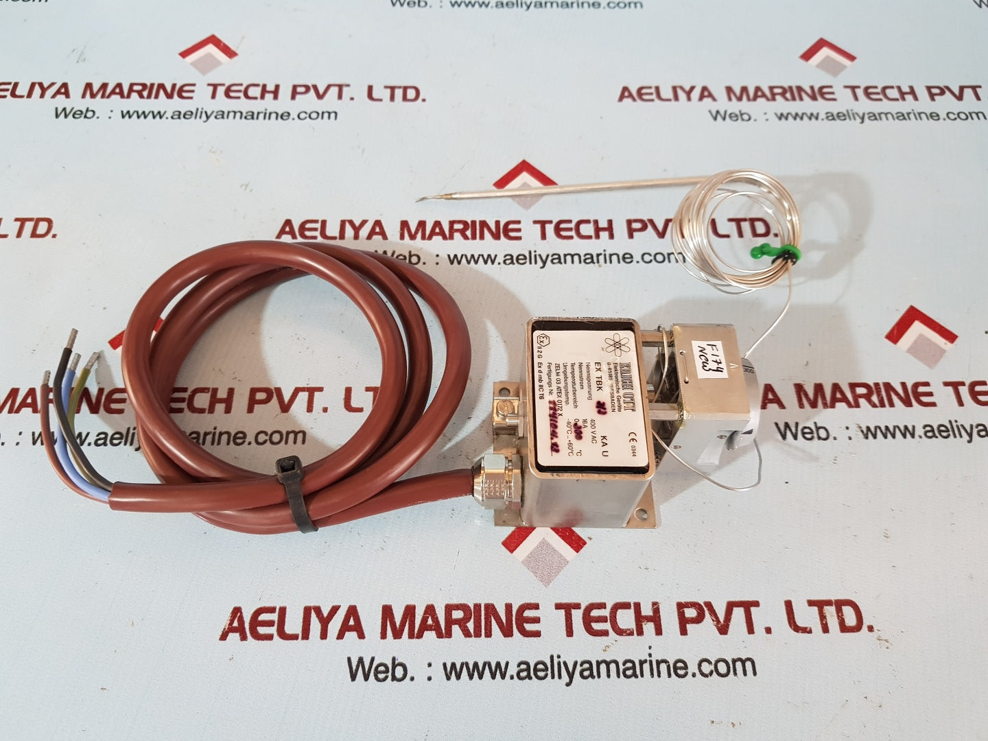 Erich ott ex tbk ka u capillary temperature control and limiter module