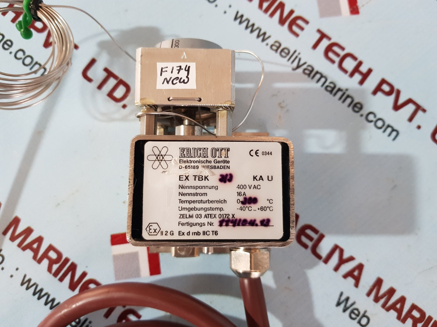 Erich ott ex tbk ka u capillary temperature control and limiter module