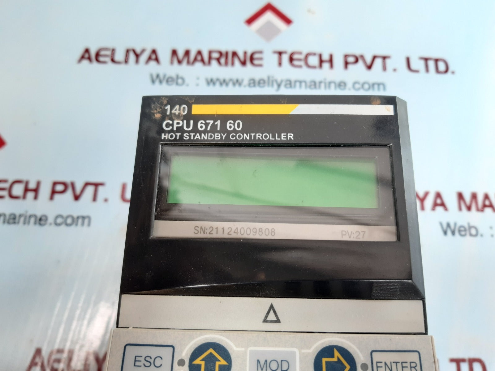 Schneider electric 140cpu67160 cpu module pv:27
