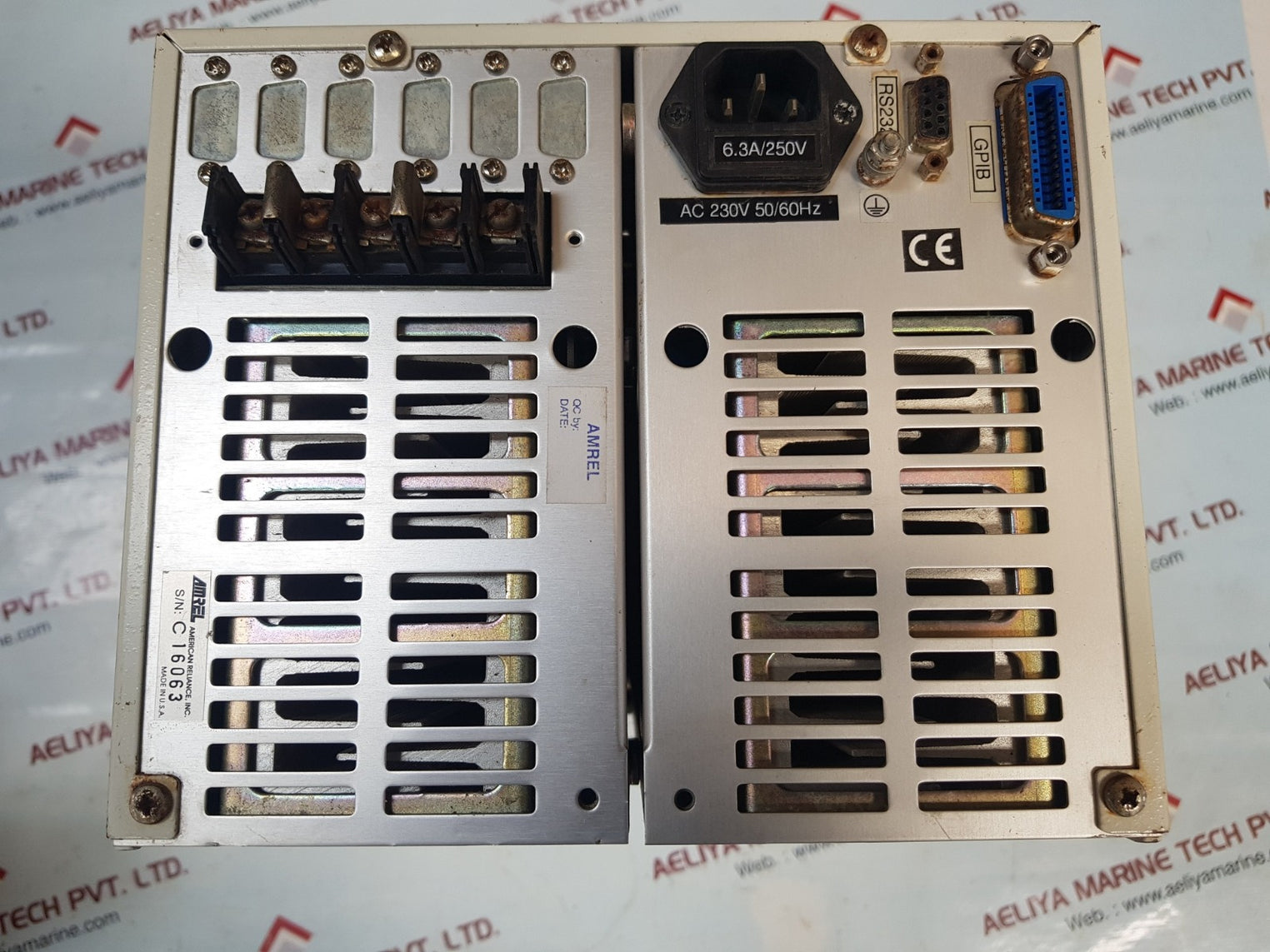 Amrel pd30-10a programmable dc power supply