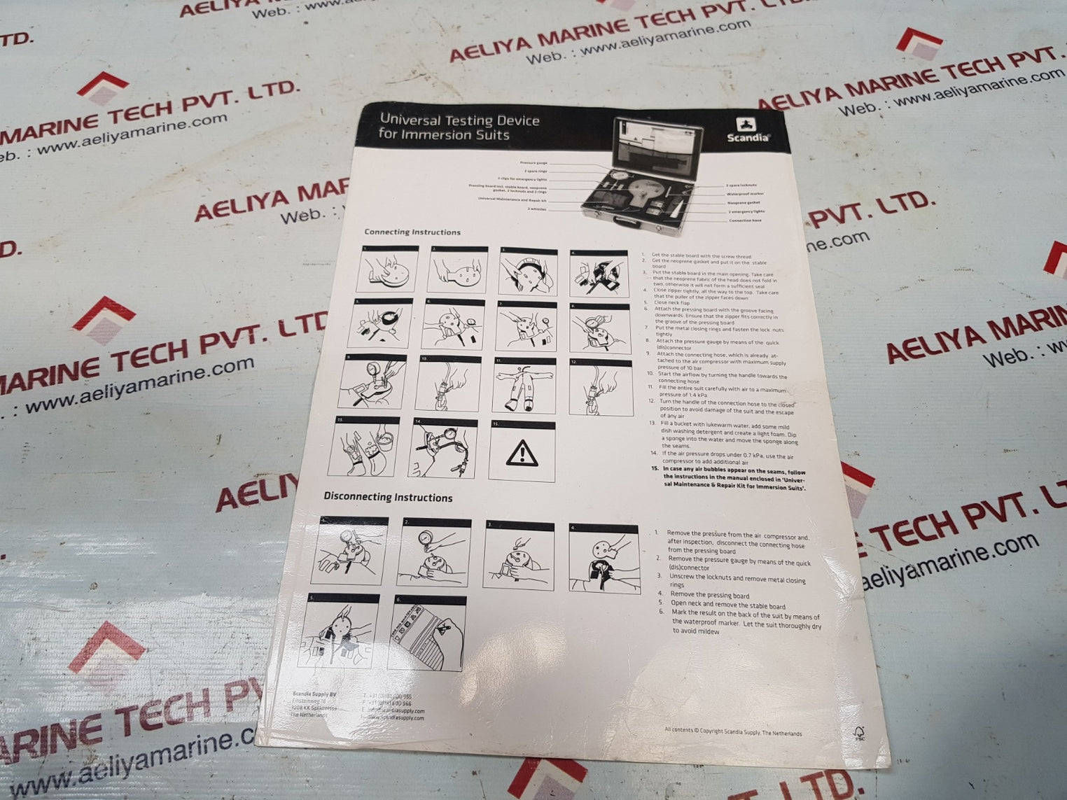Scandia universal testing device
