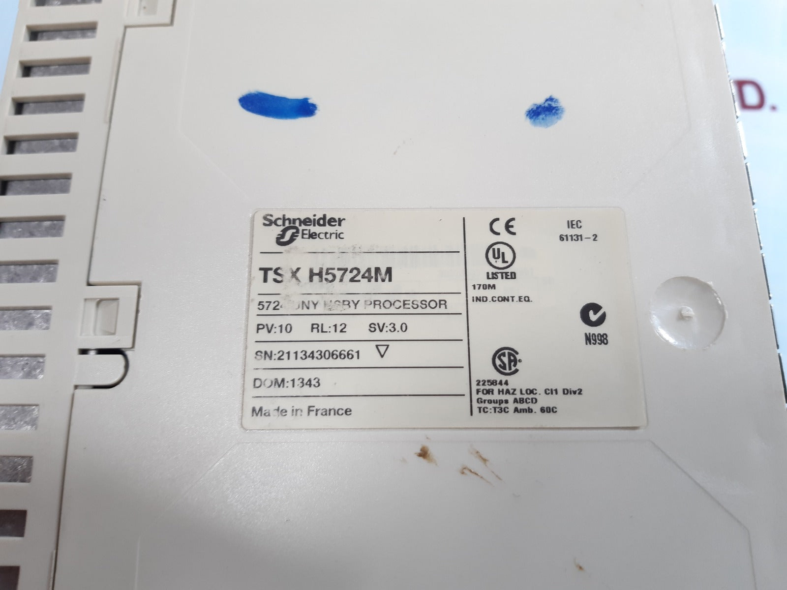 Schneider electric tsxh5724m processor