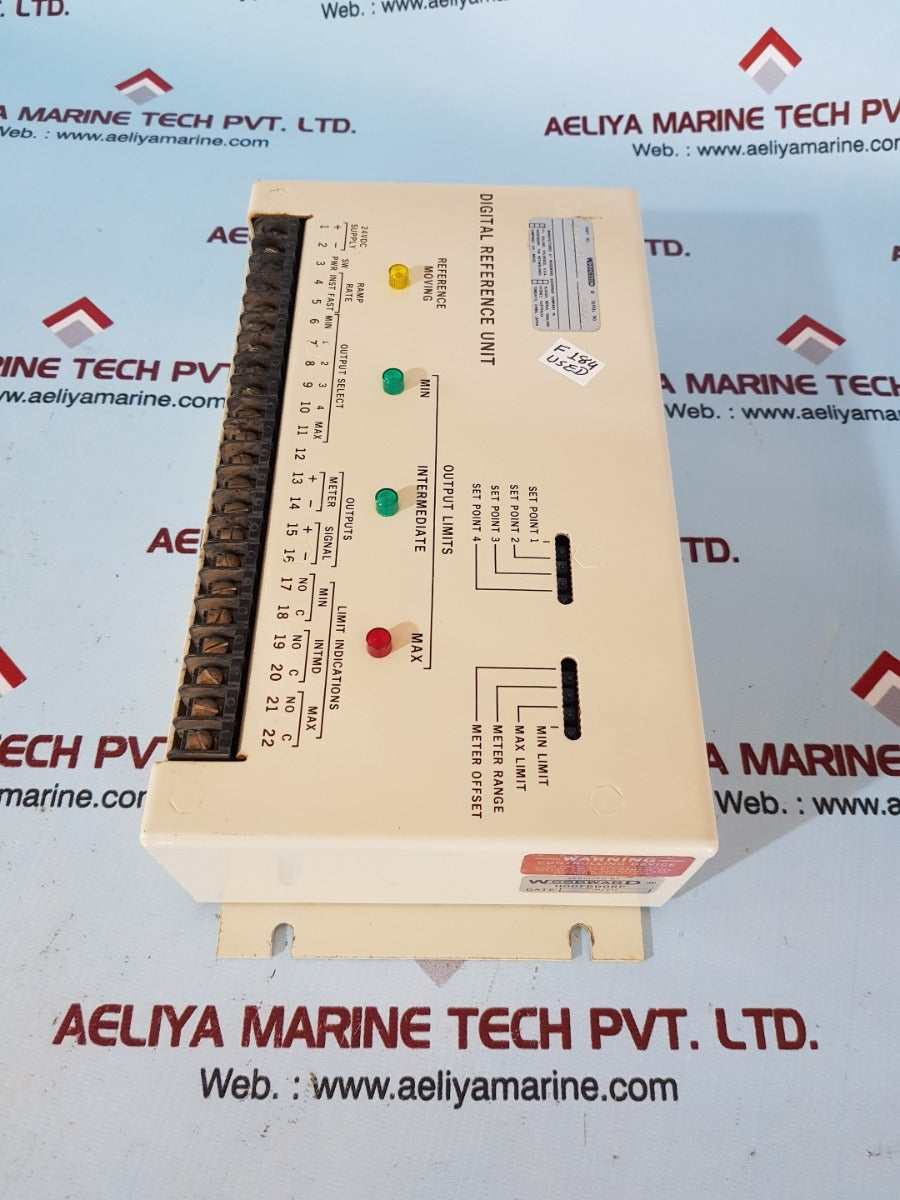 Woodward 8272-221 b digital reference unit
