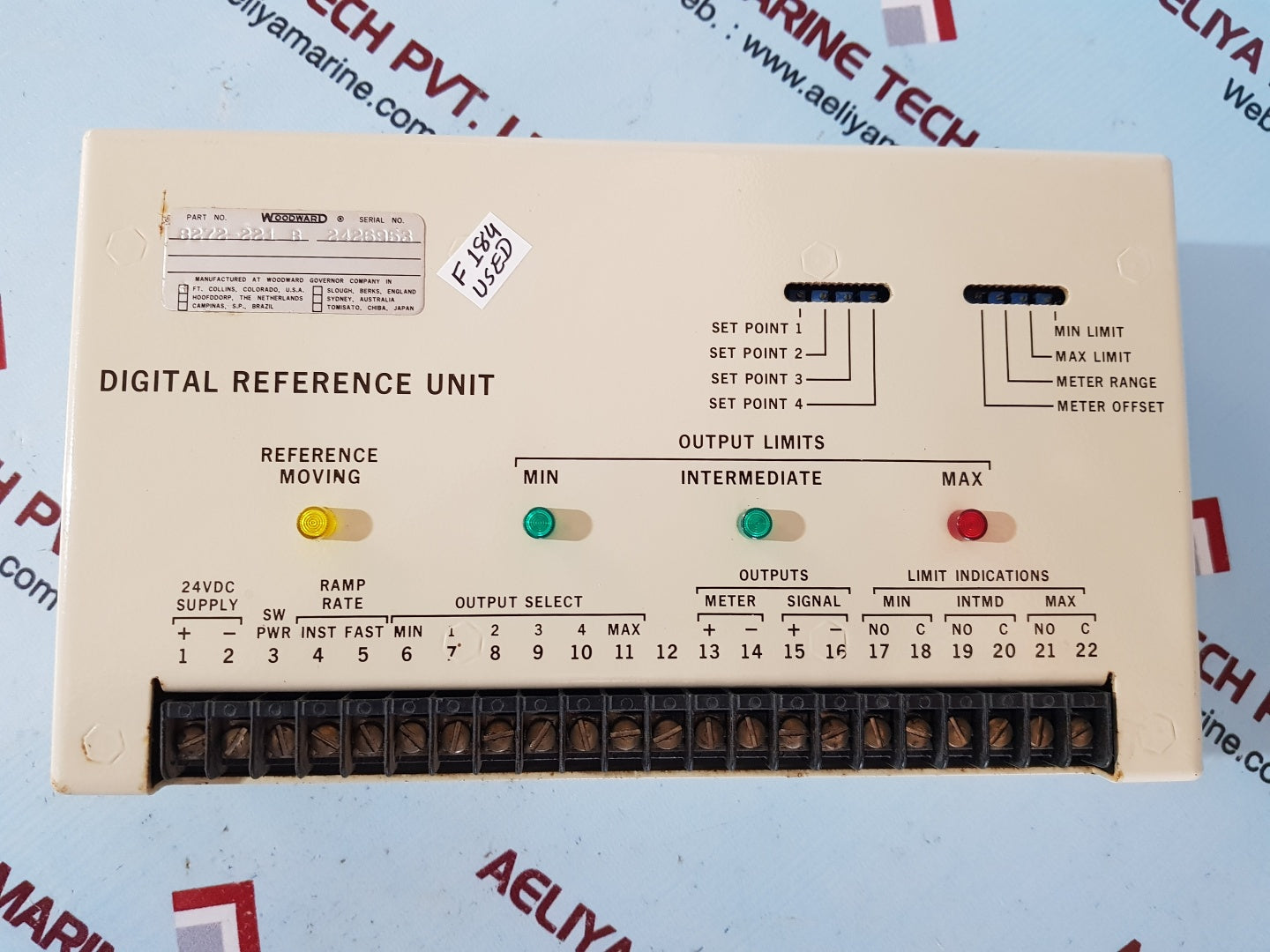 Woodward 8272-221 b digital reference unit