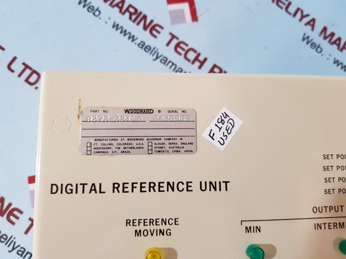 Woodward 8272-221 b digital reference unit