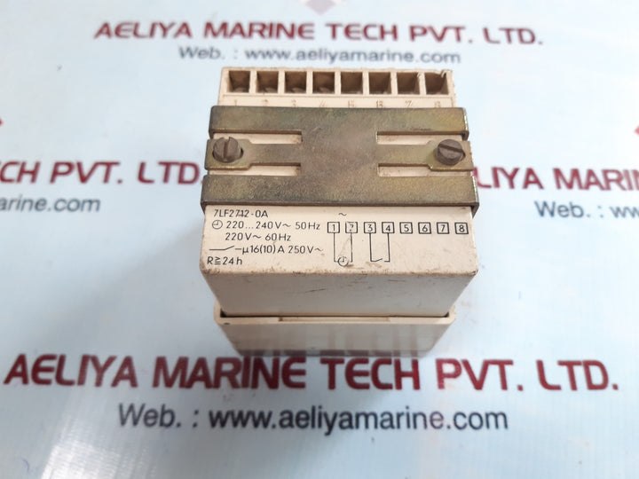 Siemens 7lf27 timer