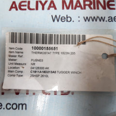 Trafag thermostat is23n