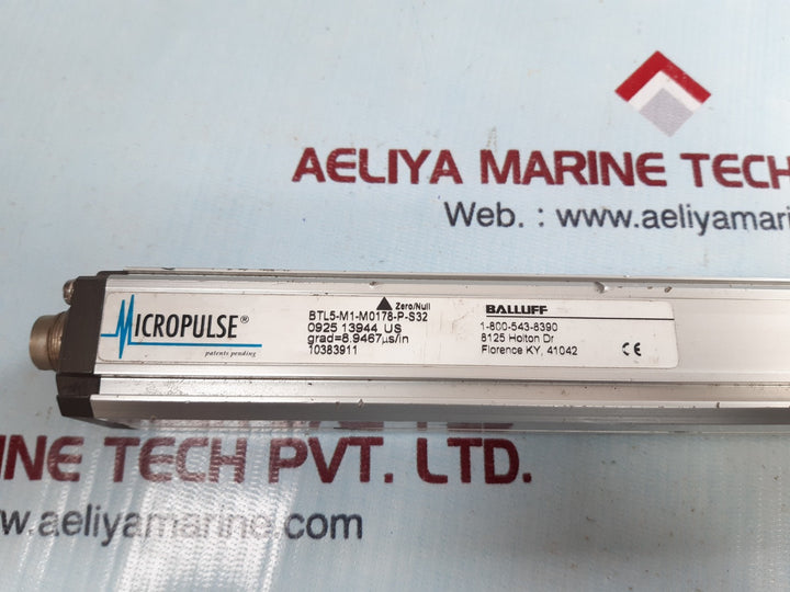 Micropulse btl03zw micropulse transducer btl5-m1-m0178-p-s32