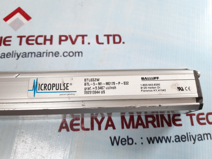 Micropulse btl03zw micropulse transducer btl5-m1-m0178-p-s32