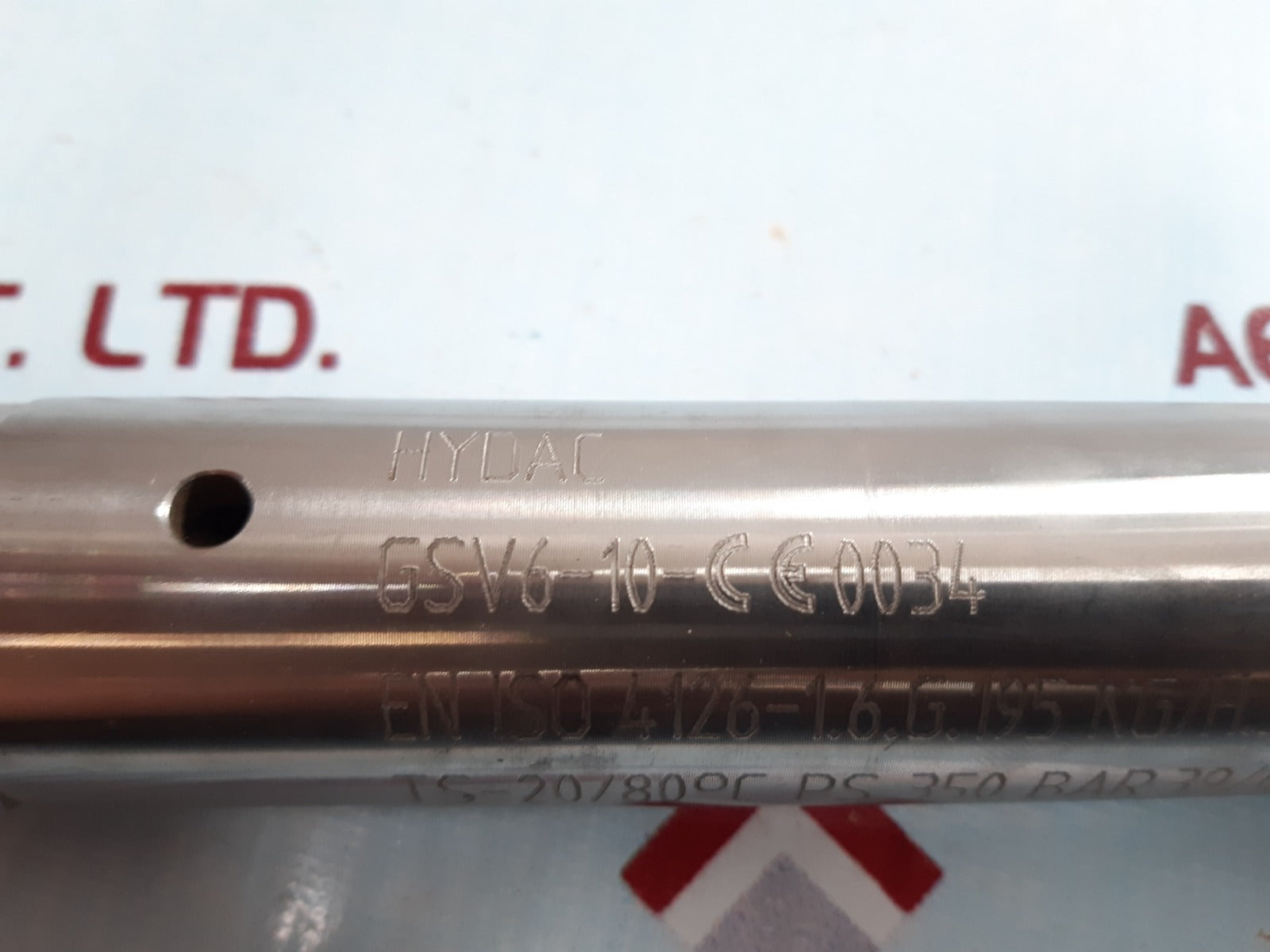 Hydac gsv6-10-0034 gas safety valve