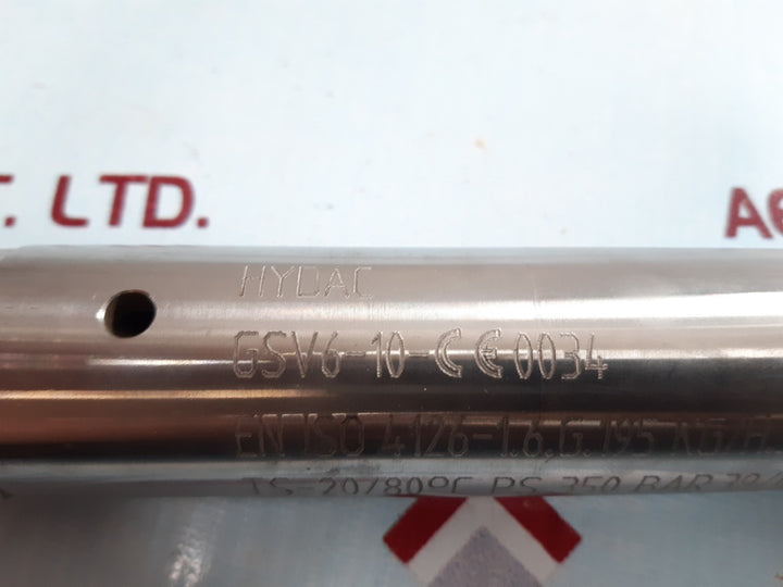 Hydac gsv6-10-0034 gas safety valve