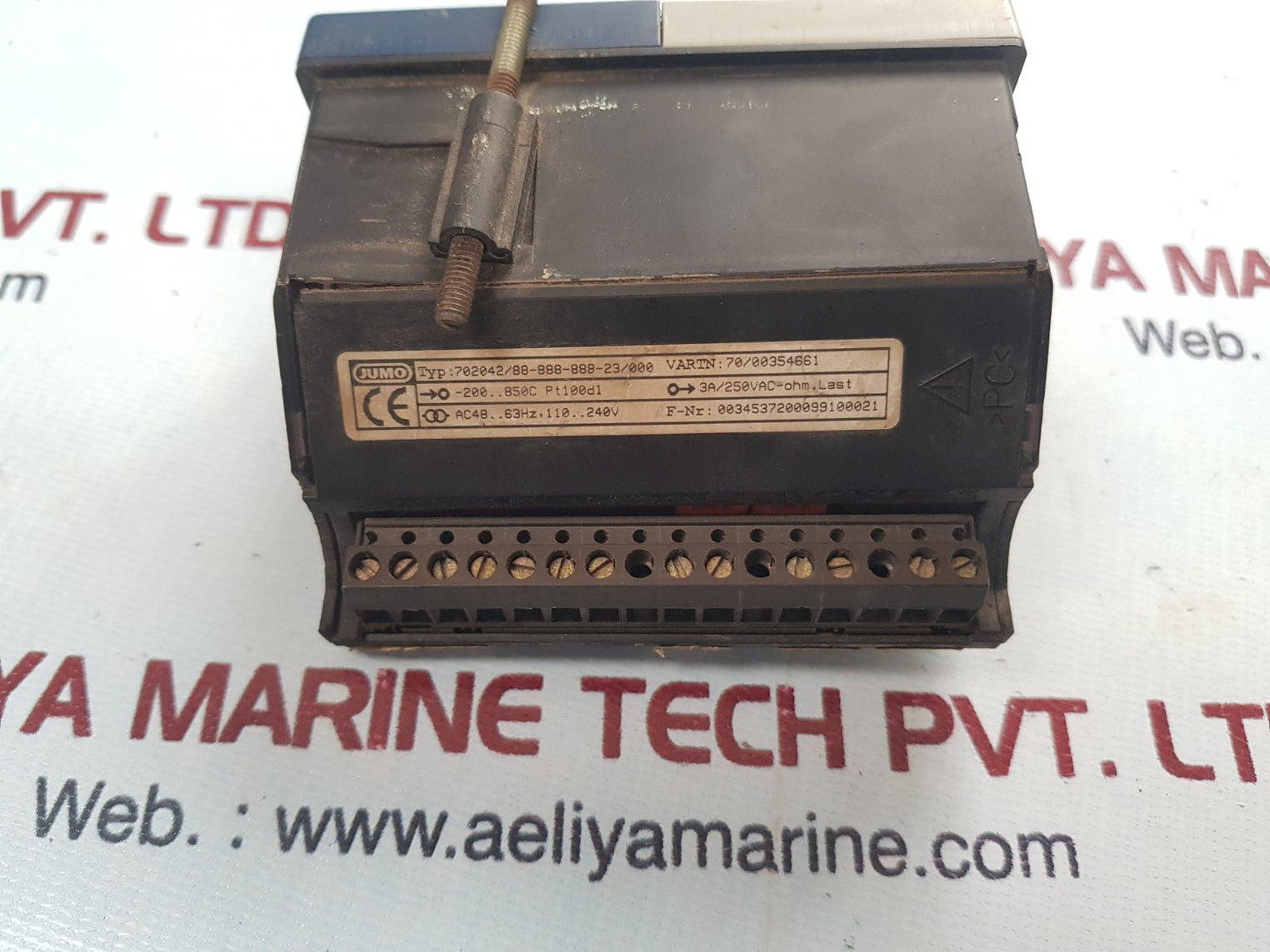 Jumo itron 08 temperature controller 702042/88-888-888-23/000