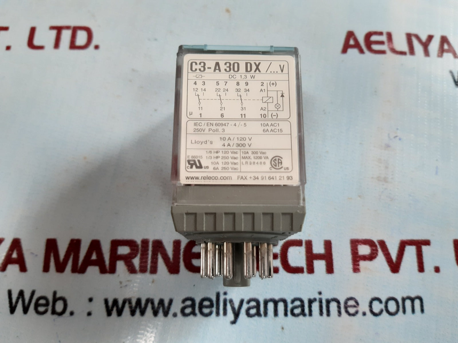 Releco mr-c relay c3-a 30 dx/...v