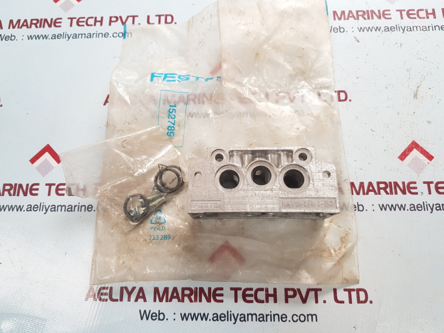 Festo navw-1/4-1-iso sub base 