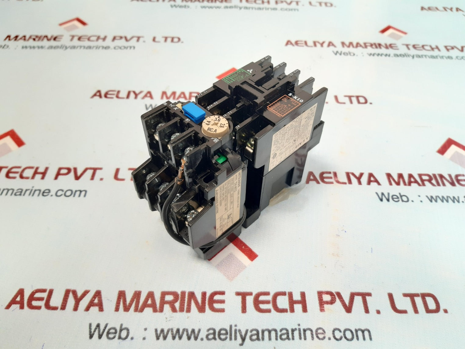 Mitsubishi s-k10 contactor with th-n12 thermal overload relay