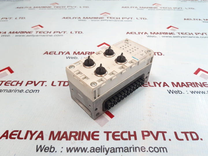 Festo cpx-m-ge-ev 550206 d4 interlinking block cpx-ab-4-m12x2-5p-r-m3