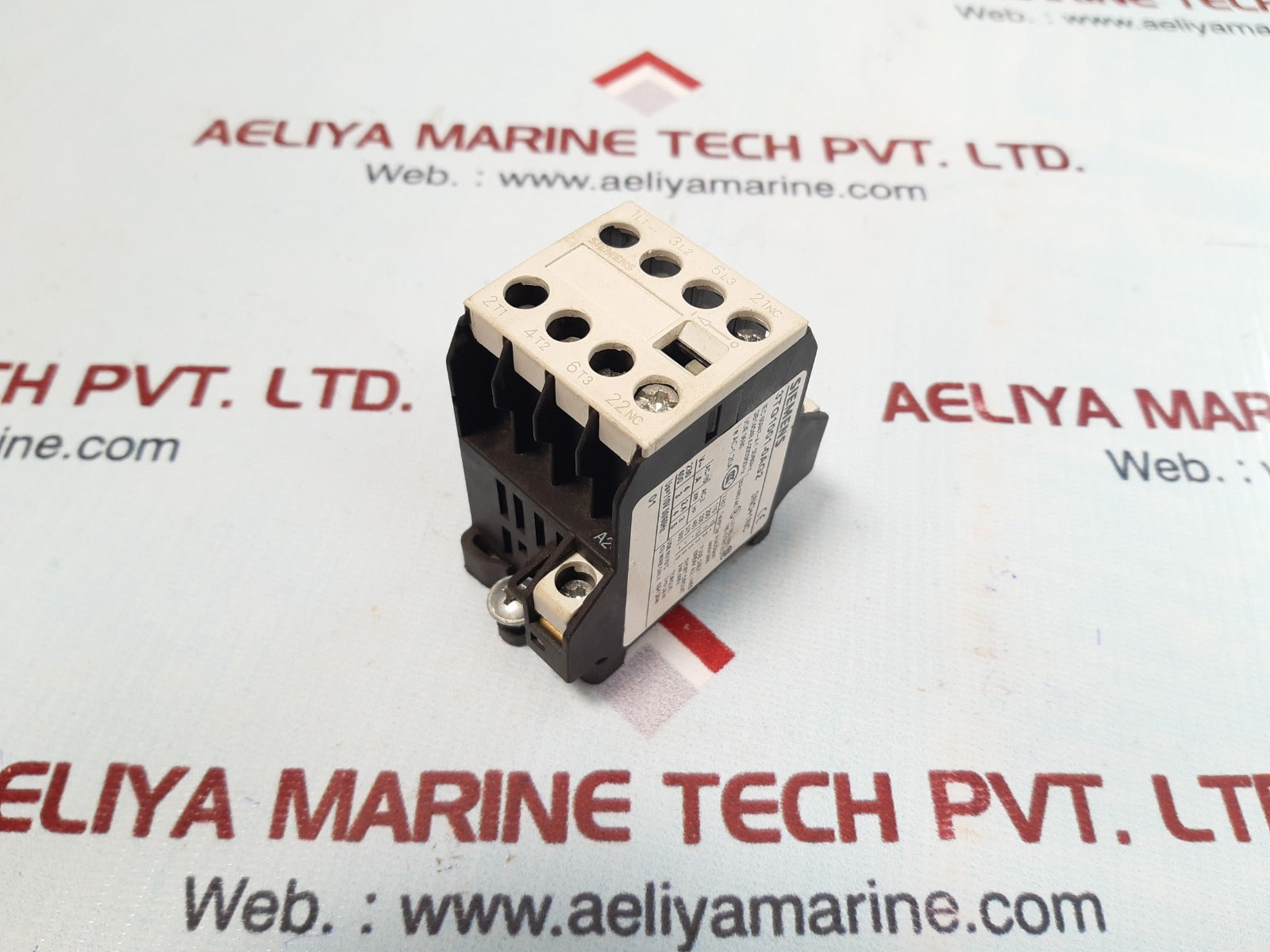 Siemens 3tg1001-0ag2 3no+1nc contactor