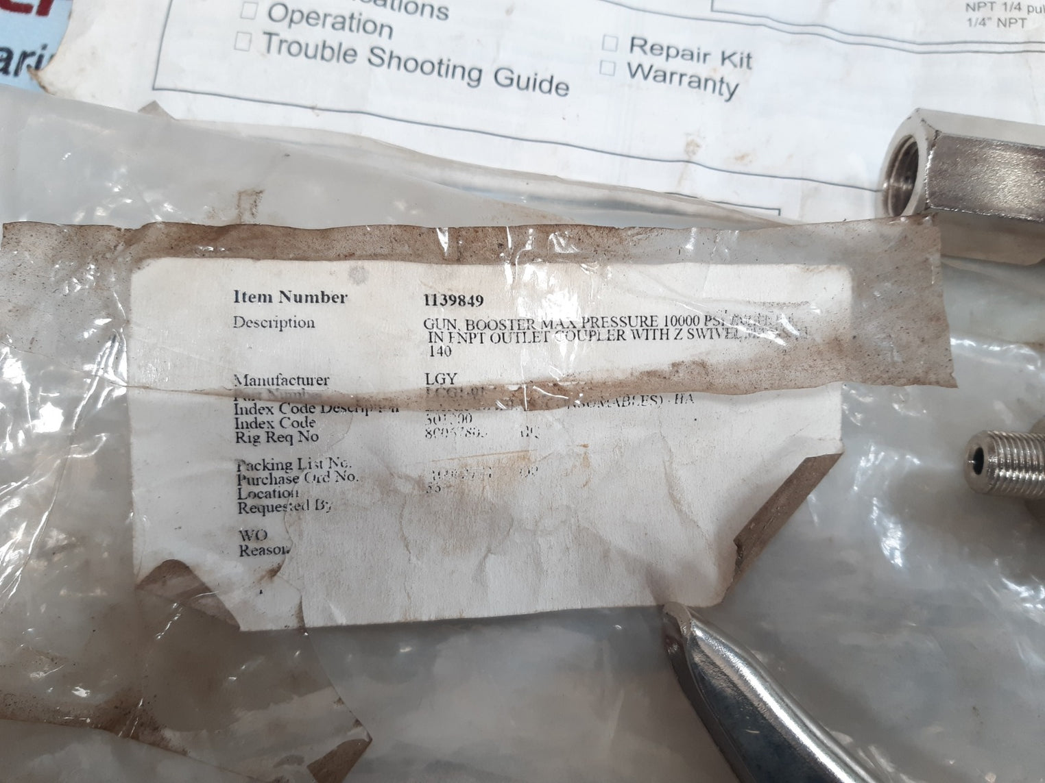 Legacy lcg2 grease control guns