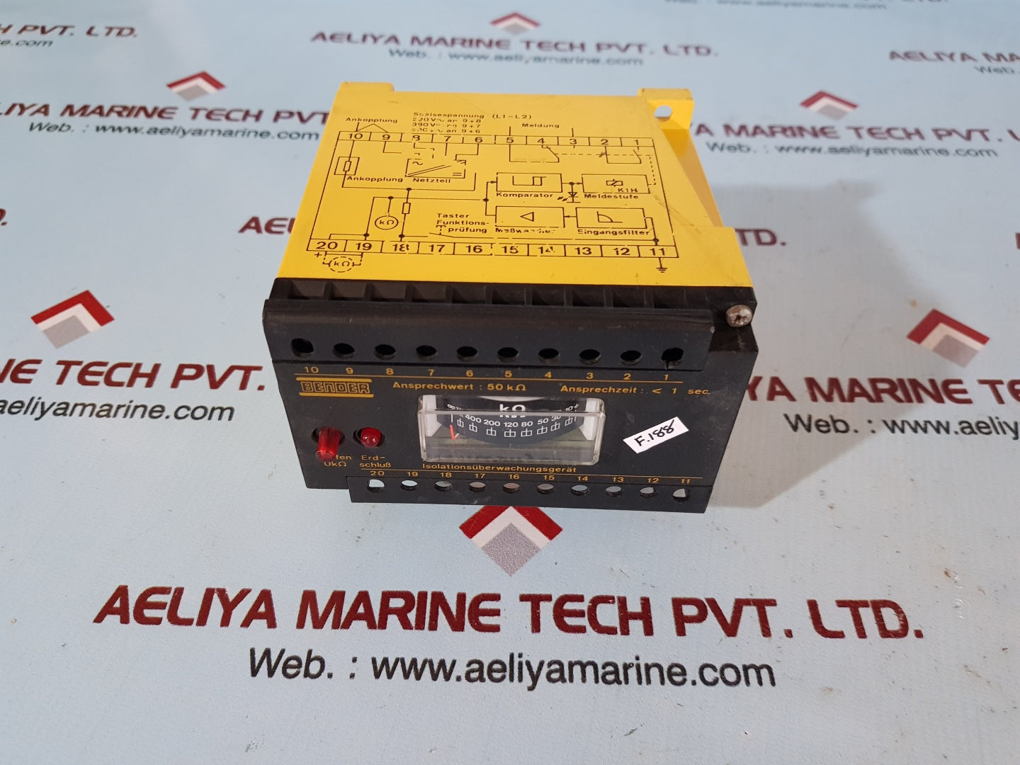 Bender ire 200 m-rb insulation monitoring device