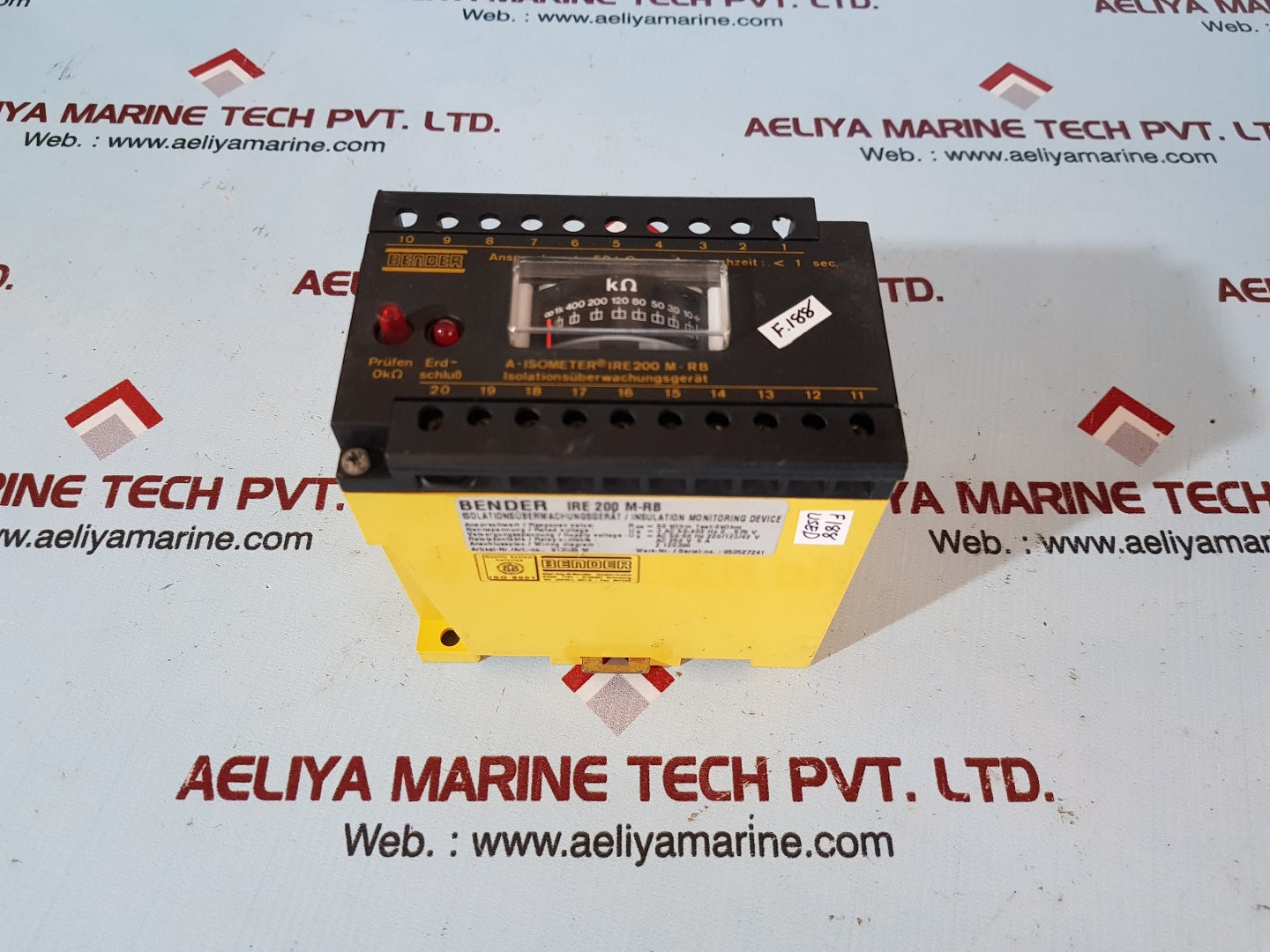 Bender ire 200 m-rb insulation monitoring device