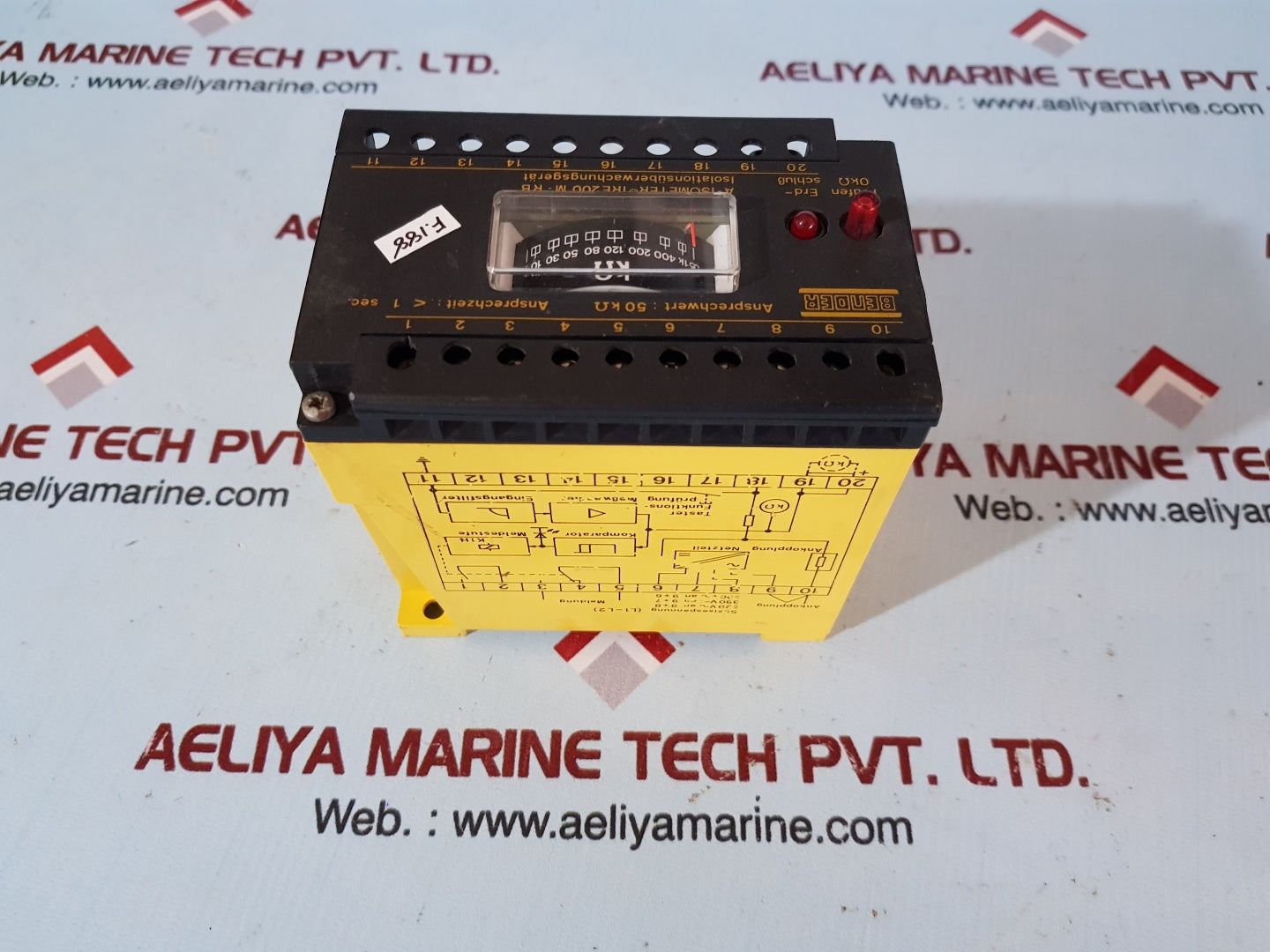 Bender ire 200 m-rb insulation monitoring device