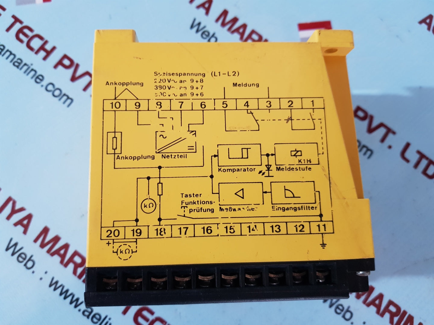 Bender ire 200 m-rb insulation monitoring device