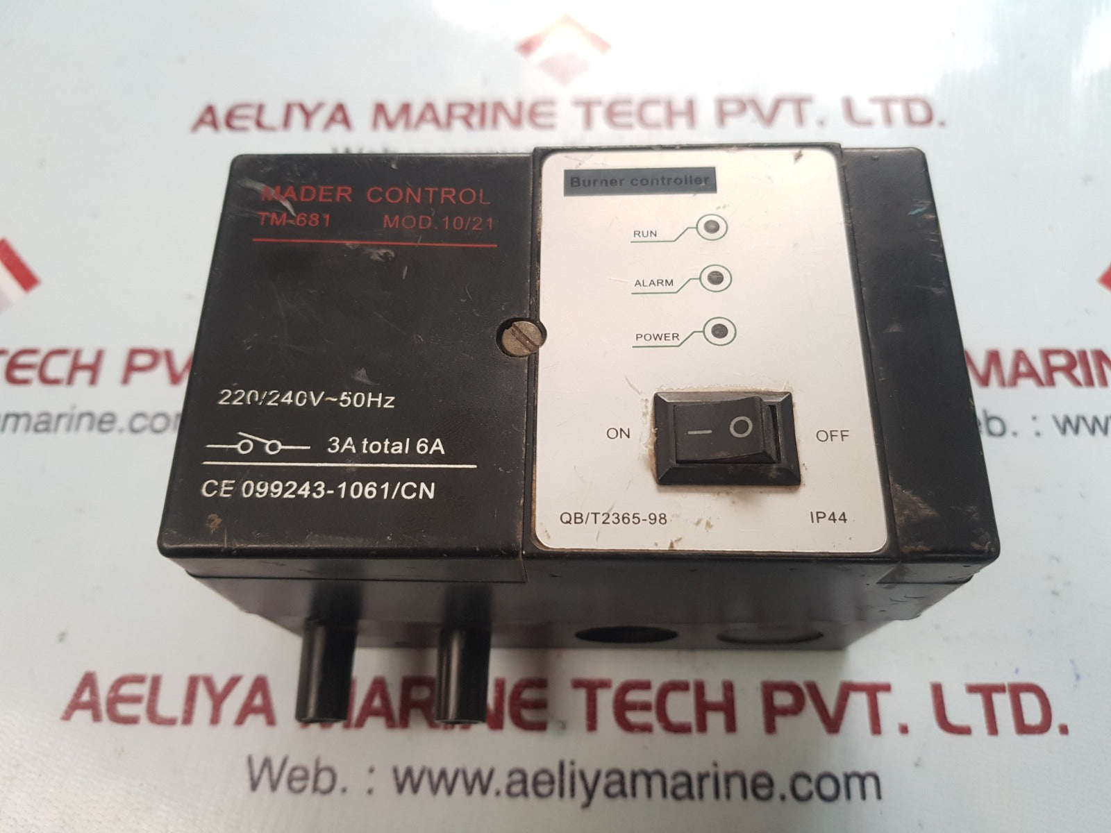 Mader control tm-681 burner controller