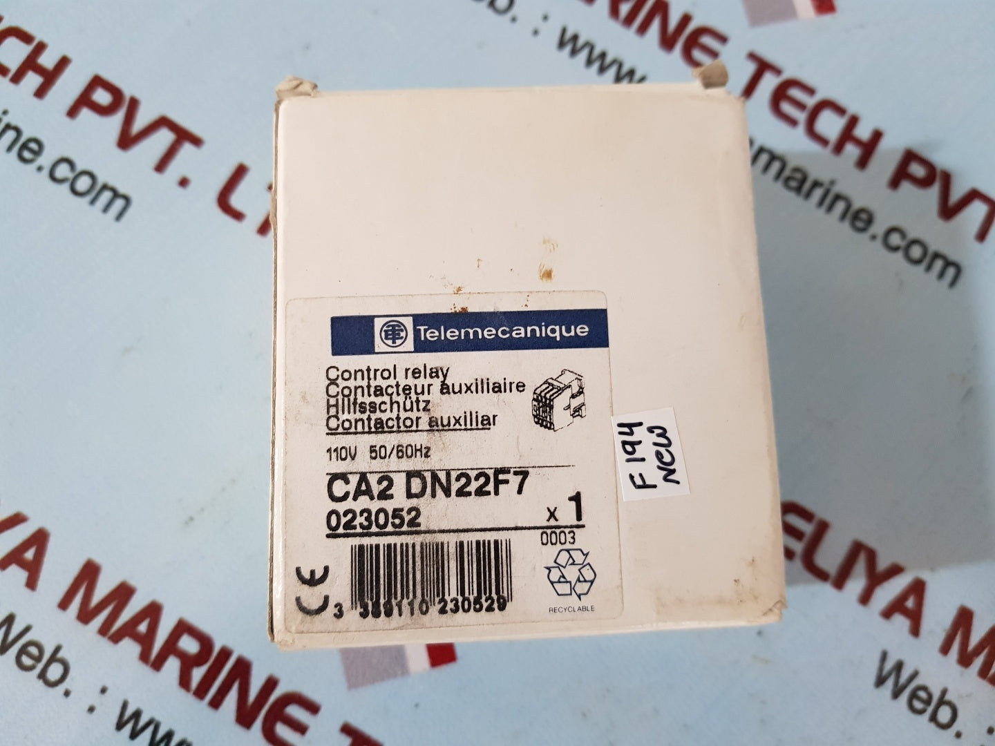 Telemecanique Ca2 Dn22F7 Control Relay 110V 50/60Hz