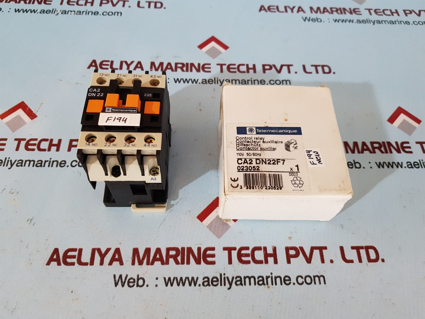 Telemecanique Ca2 Dn22F7 Control Relay 110V 50/60Hz
