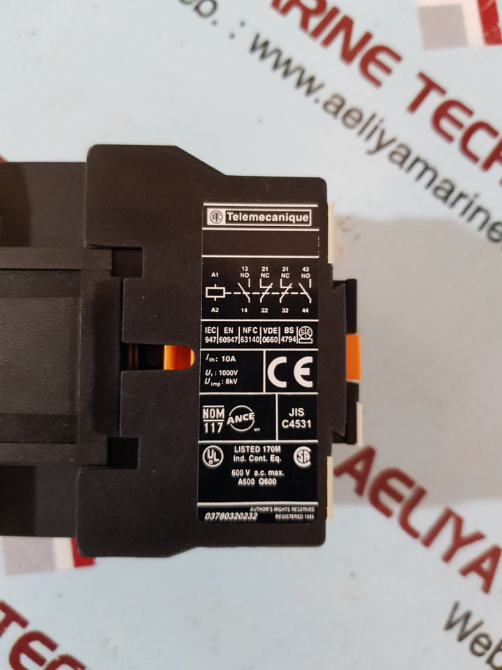 Telemecanique Ca2 Dn22F7 Control Relay 110V 50/60Hz