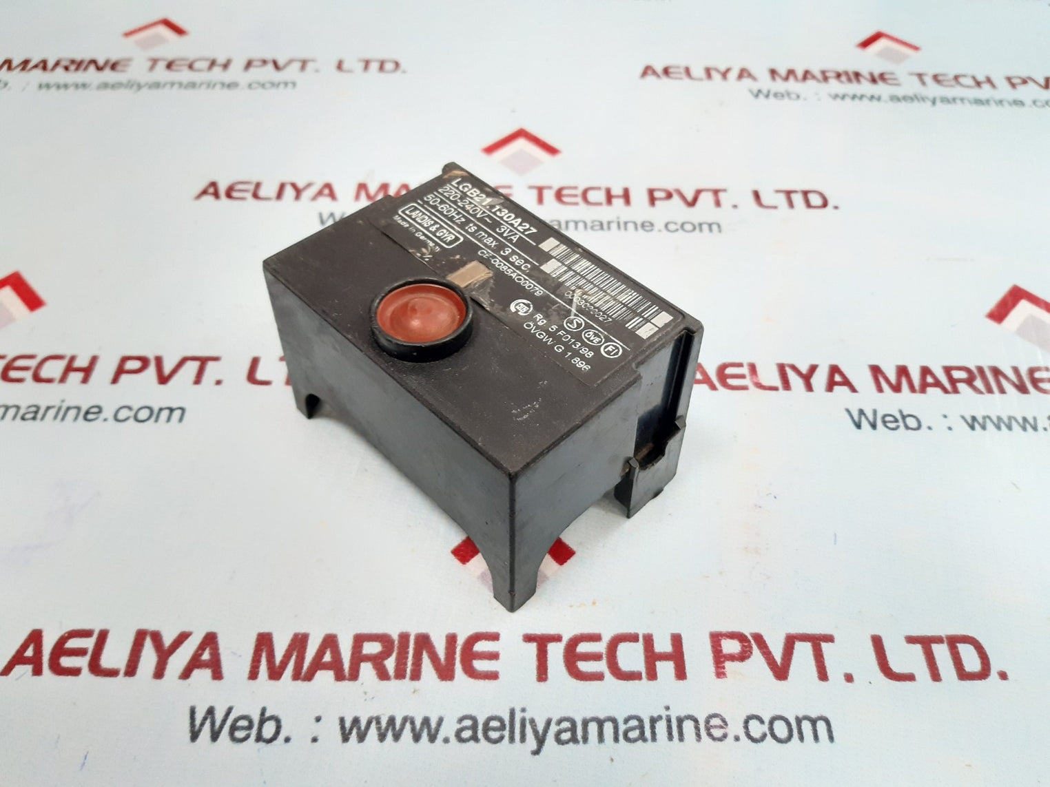 Landis & gyr lgb21.130a27 burner control box 220-240v~