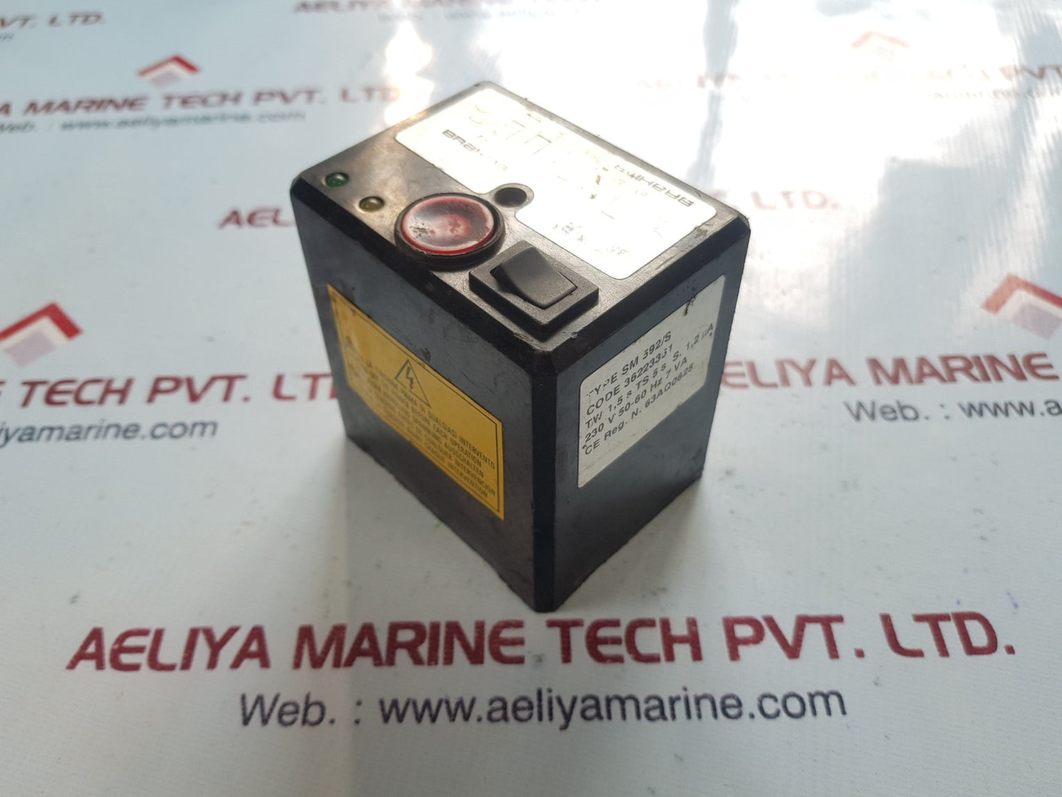 Brahma sm 592/s burner controller 36223351