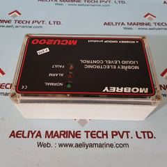 Mobrey mcu200 liquid level control