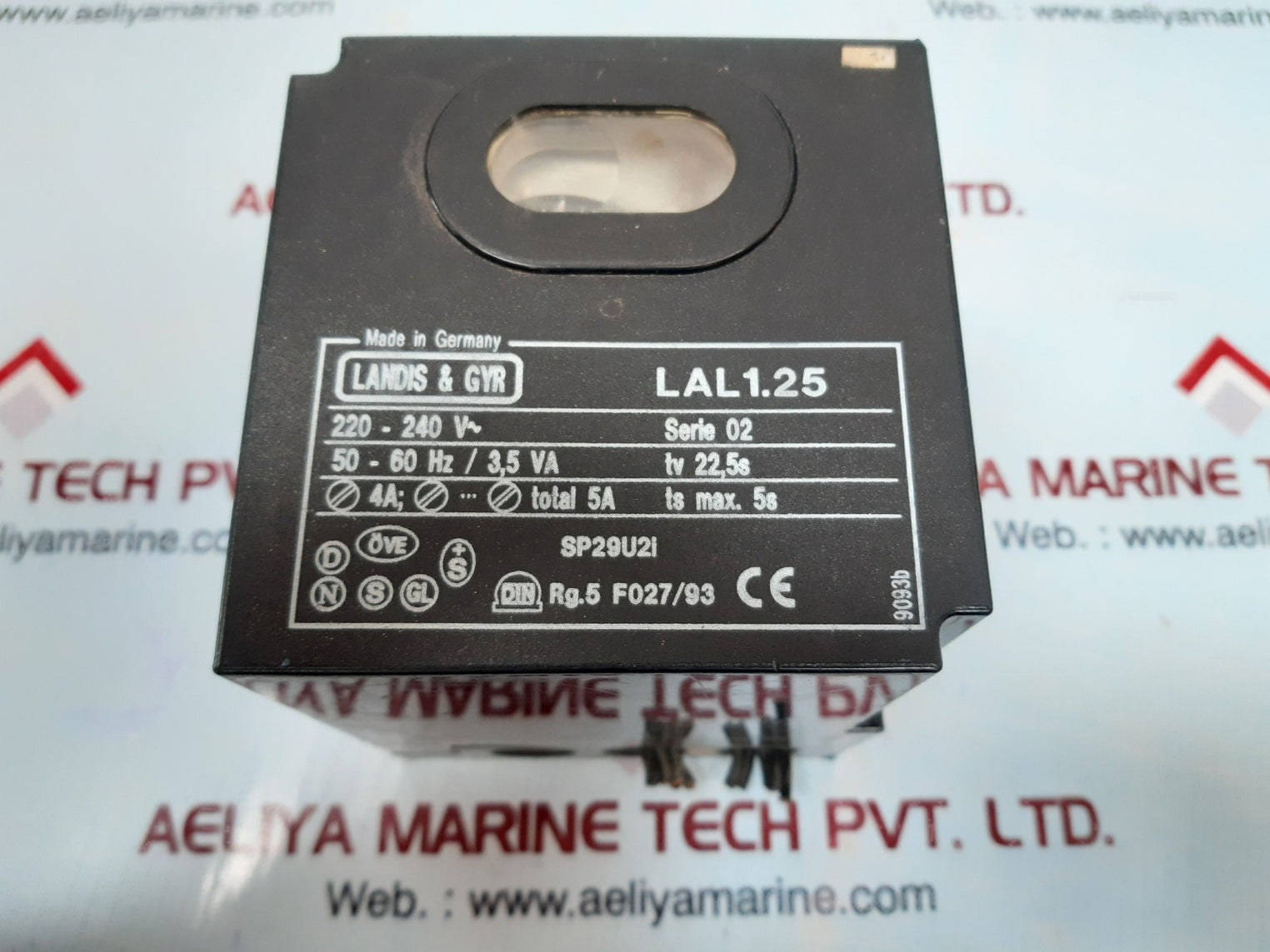 Landis & gyr lal 1.25 burner controller