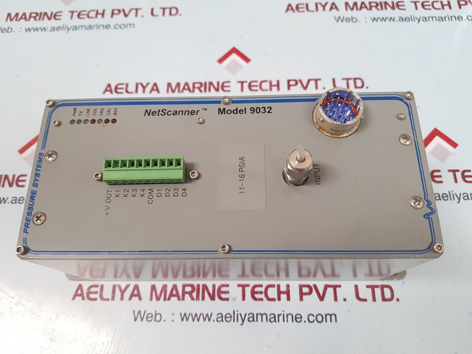 Pressure systems netscanner 9032 barometer – Aeliya Marine Tech