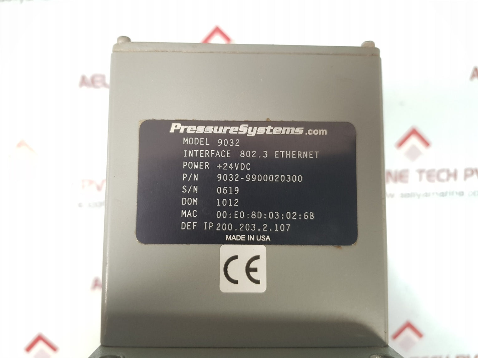 Pressure systems netscanner 9032 barometer