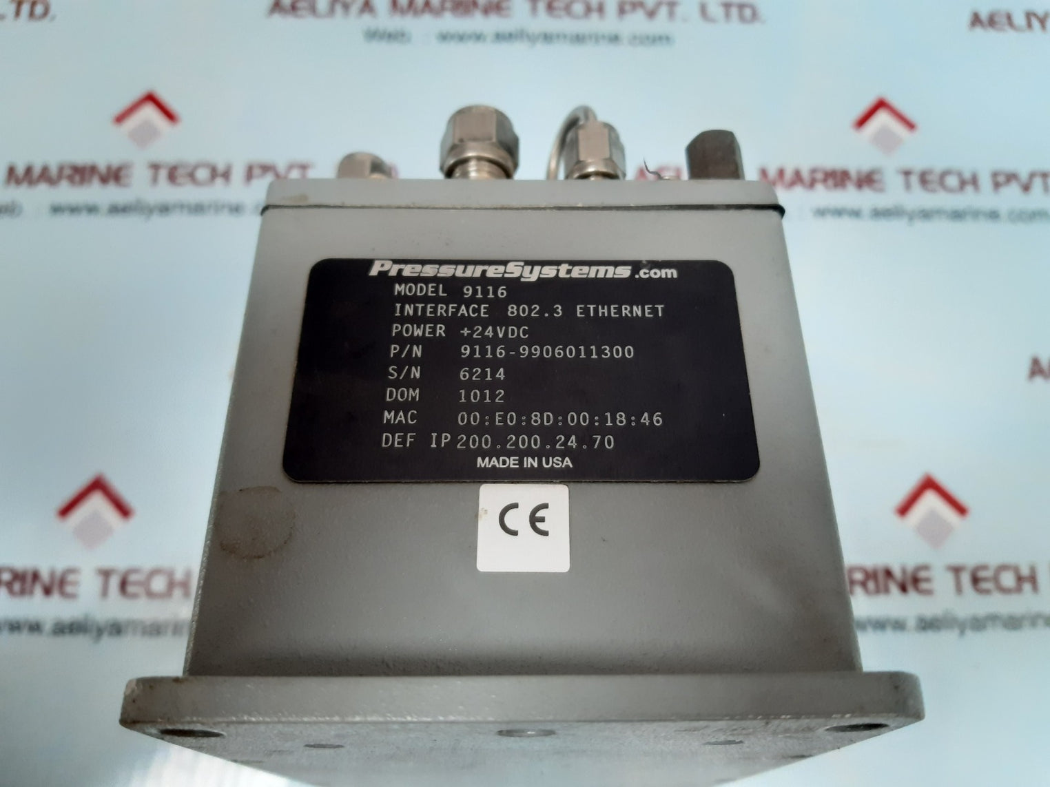 Pressure systems 9116 netscanner